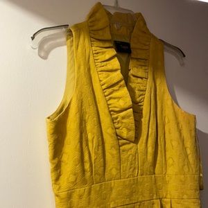 Just Taylor size 6 ruffled to the knee dress